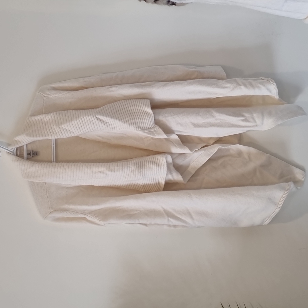 Tristan angora and wool blend cardigan size M